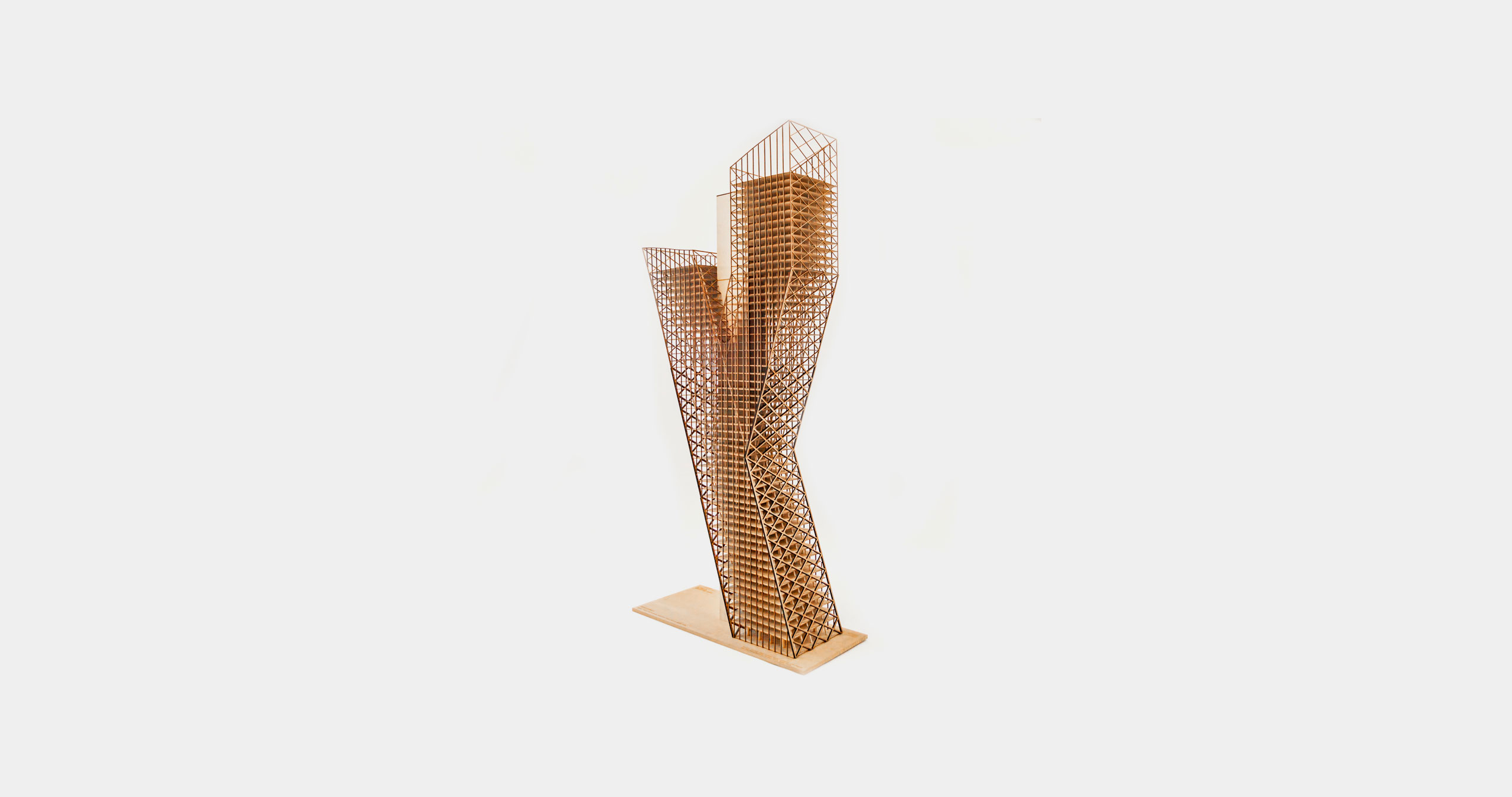 UTDT, Estructuras III. Tema: High-Rise. Adjunto: Arturo de la Fuente. Auxiliar: Florencia Iglesias Caride. Alumnos: Donatella Araujo Lefosse, Francisco Castelli, Luz Maria Cortina, Julián Dieguez, Juan Cruz Granda Mackinson, Santiago Grasso, Tomás Ribotta.
